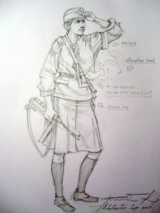  sketch figures 120mm 
